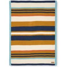 Tutti Bambini Baby Blankets Tutti Bambini Chunky Knitted Stripe Blanket -Our Planet