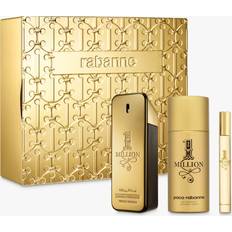 Unisex Gift Boxes Paco Rabanne 1 Million Gift Set EdT 100ml + EdT 10ml + Deo Spray 150ml