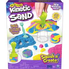 Magic Sand Kinetic Sand Squish N' Create Playset