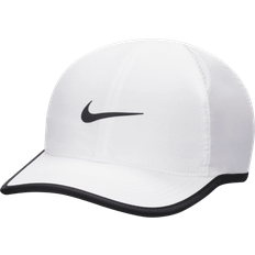 Nike Kid's Dri-FIT Club Featherlight Unstructured Cap - White/Black/Black (FB5062-100)