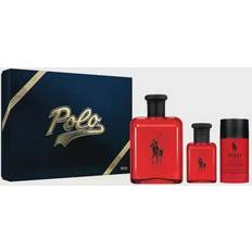 Ralph Lauren Men Gift Boxes Ralph Lauren Polo Red Gift Set EdT125ml + EdT 40ml + Deo Stick 75g
