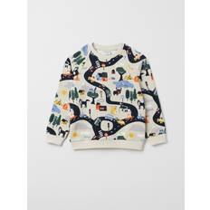 Polarn O. Pyret Kid's Busy Street Sweatshirt - Beige