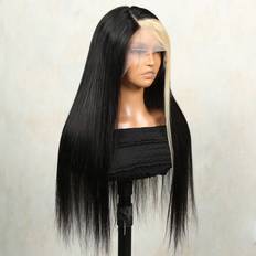 Multicoloured Extensions & Wigs Shein Kinky Straight T Part Lace Wig Blonde