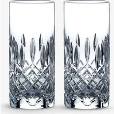 Royal Doulton Drinking Glasses Royal Doulton R&D Highclere Crystal Cut Highballs Drinking Glass 4pcs