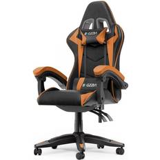 Bigzzia black/orange Gaming&Office Chair Ergonomic Computer Desk Chair Orange/Black