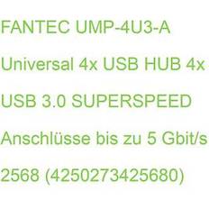 Fantec 2568 UMP-4U3-A Universal 4X