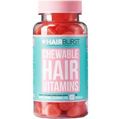 Strawberry Vitamins & Minerals Hairburst Chewable Hair Vitamins 60 pcs