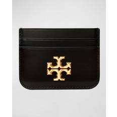 Polyester Card Cases Tory Burch Eleanor Leather Card Case - Black