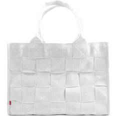 Supreme large woven tote bag unisex Fabric One Size White