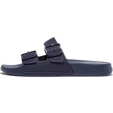 Laced Flip-Flops Fitflop Midnight Navy iQUSHION Slides