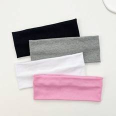 Shein 4pcs/set Women's Multicolor Fashionable Fabric Headband, Suitable For Daily Wear