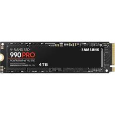 Samsung 990 PRO M.2 2280 4TB PCI-Express Gen 4.0 x4, NVMe 2.0 V7 V-NAND 3bit MLC Internal Solid State Drive SSD MZ-V9P4T0B/AM. Non-Heatsink