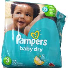 Pampers size 3 Pampers Pampers Baby Dry Diapers, Size 3, 28 Count