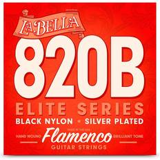 La Bella 820B Elite Flamenco, Black Nylon