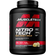 Iron Protein Powders Muscletech Nitro-Tech 100% Whey Gold French Vanilla Cream 2.5kg