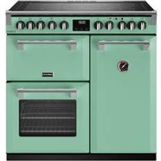 90cm - High Light Zone Induction Cookers Stoves Richmond Deluxe ST DX RICH D900Ei RTY Mojito Green
