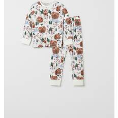 Polarn O. Pyret Pajamas 2-piece - White