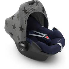 Dooky Sun Canopy For Baby Seats Gray Stars