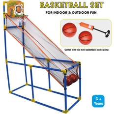 Basketball Sets M.Y Portable Indoor/Outdoor Basketball Stand, Net, Hoop, Backboard