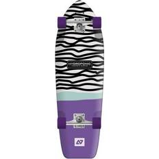 Hydroponic Square Complete Cruiser Skateboard Concrete Purple Purple/Black/White