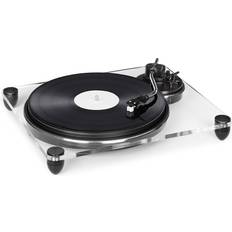 Auna Pureness Record Player Acrylic 33 1/3 45 rpm Preamplifier