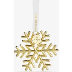 Waterford Christmas Tree Ornaments Waterford Snowflake Golden Christmas Tree Ornament
