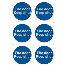 Draper Surveillance & Alarm Systems Draper Fire Door Keep Shut' Mandatory Sign
