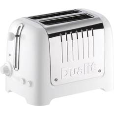Dualit Bagel settings Toasters Dualit 2 Slot Lite White