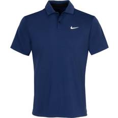 Nike Dri-FIT Tour Solid Polo Shirt Midnight Navy/White