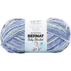 Yarnspirations Bernat baby blanket big ball yarn-lovely blue 161104-04793
