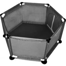Black Home Safety True Face Baby Playpen