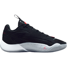 Black - Men Basketball Shoes Nike Luka 2 Bred M - Black/Wolf Grey/White/Bright Crimson