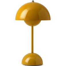 &Tradition Flowerpot VP9 Mustard Table Lamp 29.5cm
