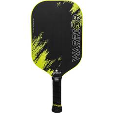 Diadem Warrior V2 Pickleball Paddle, Black/Yellow, 41/8 Tennis