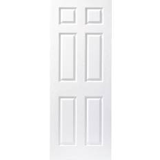 Cheap Doors Wickes Lincoln White Grained Moulded Interior Door Clear Glass (x)