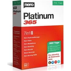 Nero Platinum 365 Vollversion ESD 1 PC 1 Jahr Download
