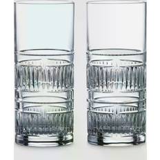 Royal Doulton Drinking Glasses Royal Doulton R&D Crystal Cut Highballs Drinking Glass 4pcs