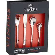 Viners Cutlery Sets Viners Kensington Stainless Steel Cutlery Set 16pcs