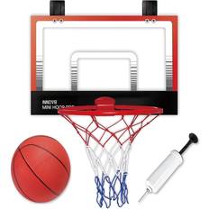 Basketball Sets Mini Basketball Hoop Net Indoor Over the Door Backboard With Ball Pump Game Set