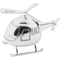 Other Decoration Kid's Room Juliana plated helicopter shape money box