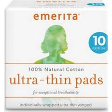 Moisturizing Menstrual Pads Emerita Ultra-Thin Pads for Daytime 10 Pads