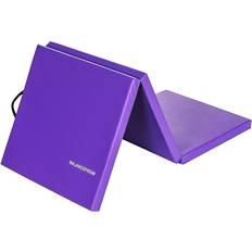 BalanceFrom 2" Thick Tri-Fold Folding Exercise Mat w/ Carrying Handles