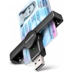 Axagon CRE-SMPA USB Smart Card PocketReader