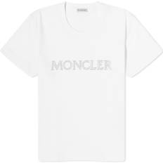 Moncler T-shirts Moncler White Crystal T-Shirt White