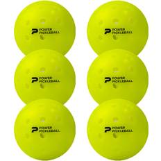 Diadem Premier Power Pickleballs 6-Pack, Green/Yellow