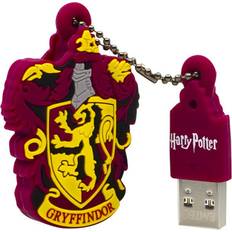 Emtec ECMMD16GHPC01 USB-Stick 2.0 Lizenzserie Harry Potter Collection 16 GB Gryffindor Material weicher Gummi