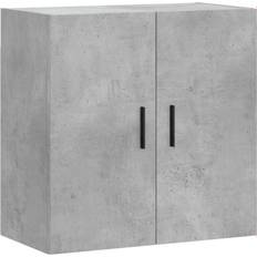 Grey Wall Cabinets vidaXL 60x31x60cm Concrete Grey Wall Cabinet 60x60cm
