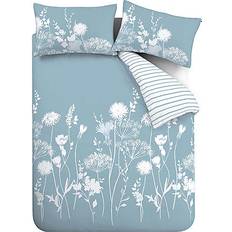 Catherine Lansfield Meadowsweet Duvet Cover Blue