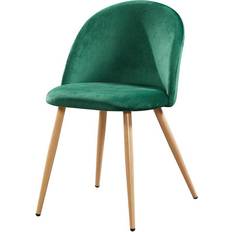 Natural Chairs LPD Venice Green Kitchen Chair 84cm 2pcs