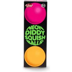 Fidget Toys TOBAR Neon Diddy Squish Ball 3-pack